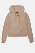 WARM TAUPE CLASSIC VELOUR ROBERTSON HOODIE - L / Beige