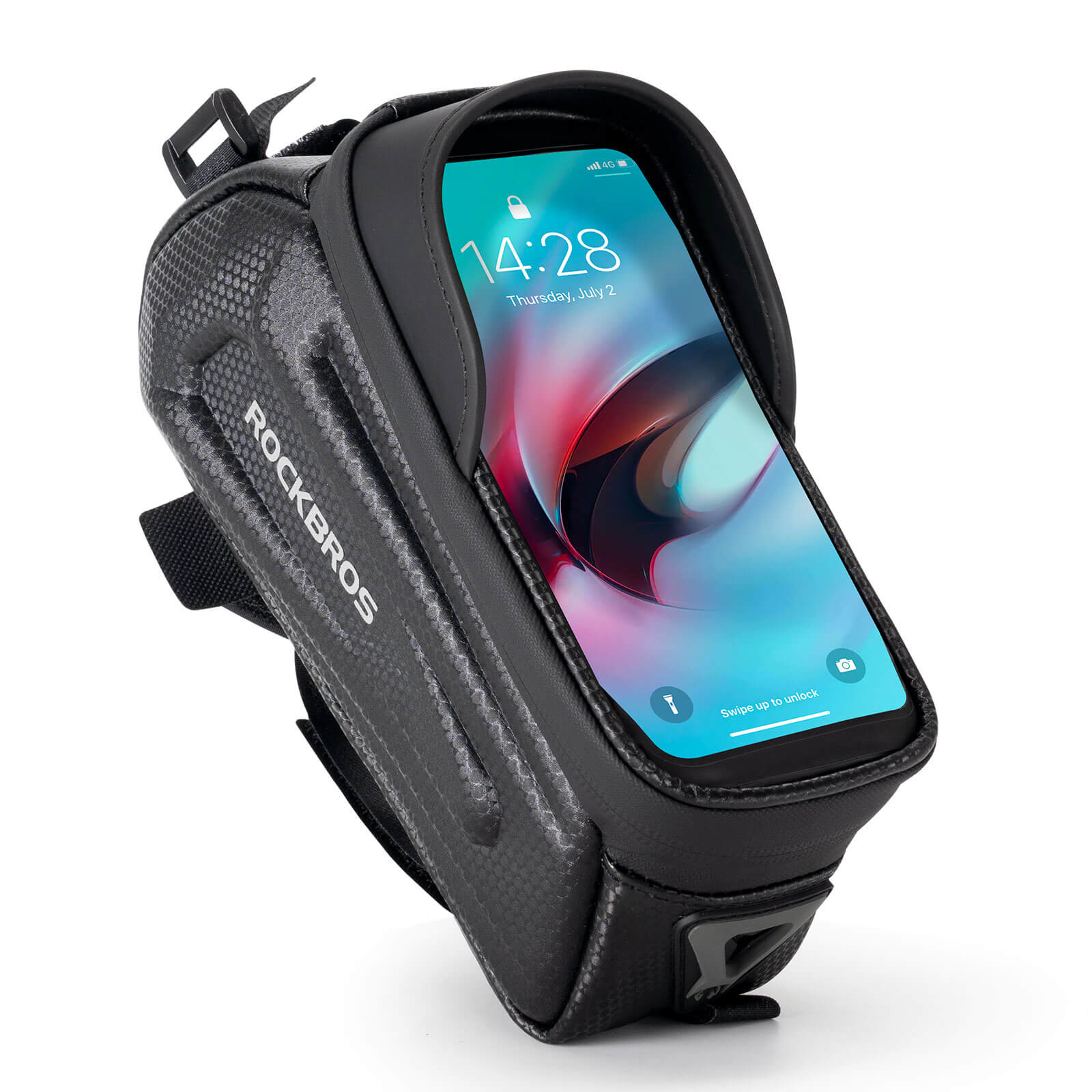 ROCKBROS Fahrradtasche Wasserabweisend Handytasche mit TPU Touchscreen - 1.3L