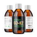 Radiate D3 + K2 4000IU Liposomal Liquid (Butterscotch) 3 Pack