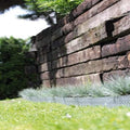 GARTENPALISADE, PALISADE Gartenrand ANTHRAZIT 80 cm RATTAN PALISADE