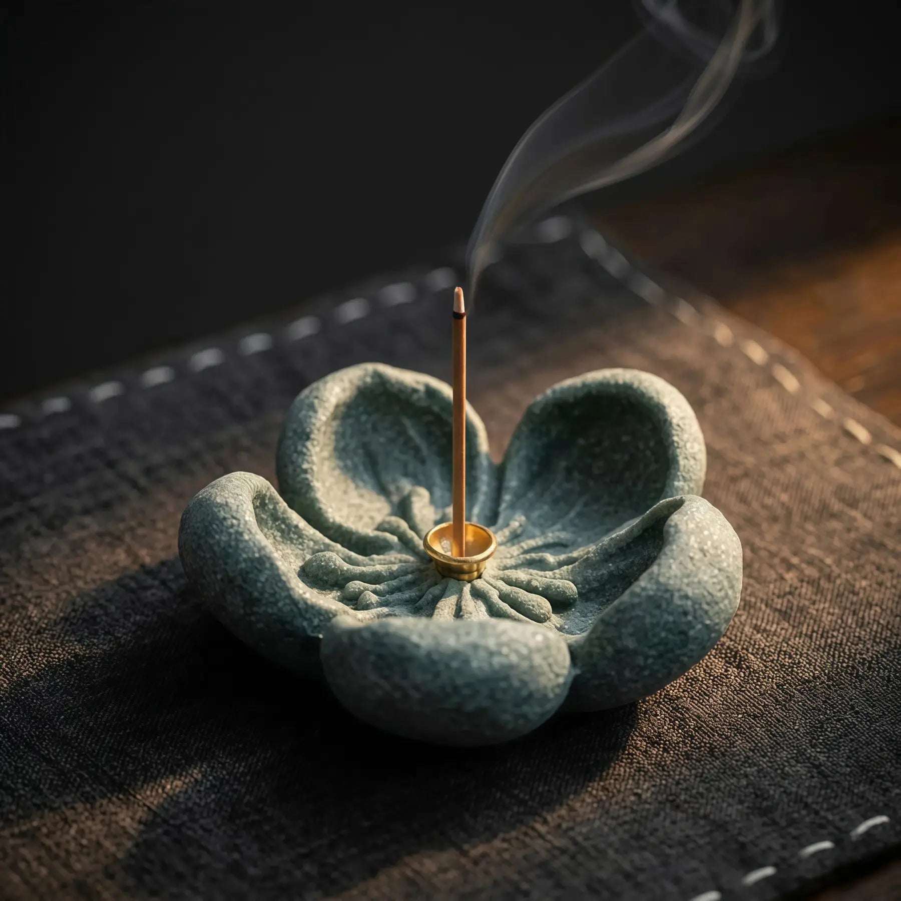 Resilience & Serenity Burner Set (Includes Incense Sticks) - Bluestone Plum Blossom
