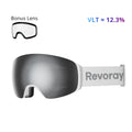 Passion M3 Ski Goggles with Replacement Lens - Platinum Lens + Replacement Clear Lens