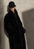 SHEARLING TOP COAT - Noir - XL