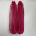 2 PCS Authentic African Exfoliating Net Bath Sponge - 2 PCS Rose