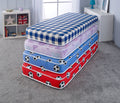 Kids Themed Mattress - You choose the theme - 4-inch (10cm) Deep Foam Mattress - 2ft6 Small Single (75cm x 190cm) / Blue Football