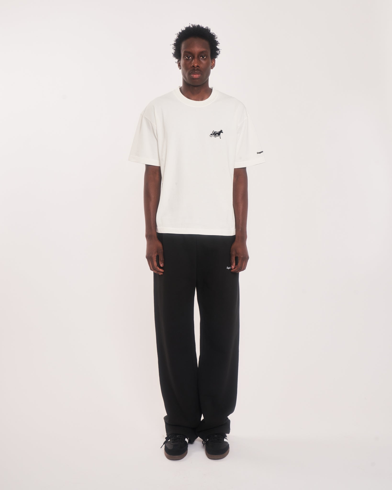 Embroidered Sweatpant - XL / Black