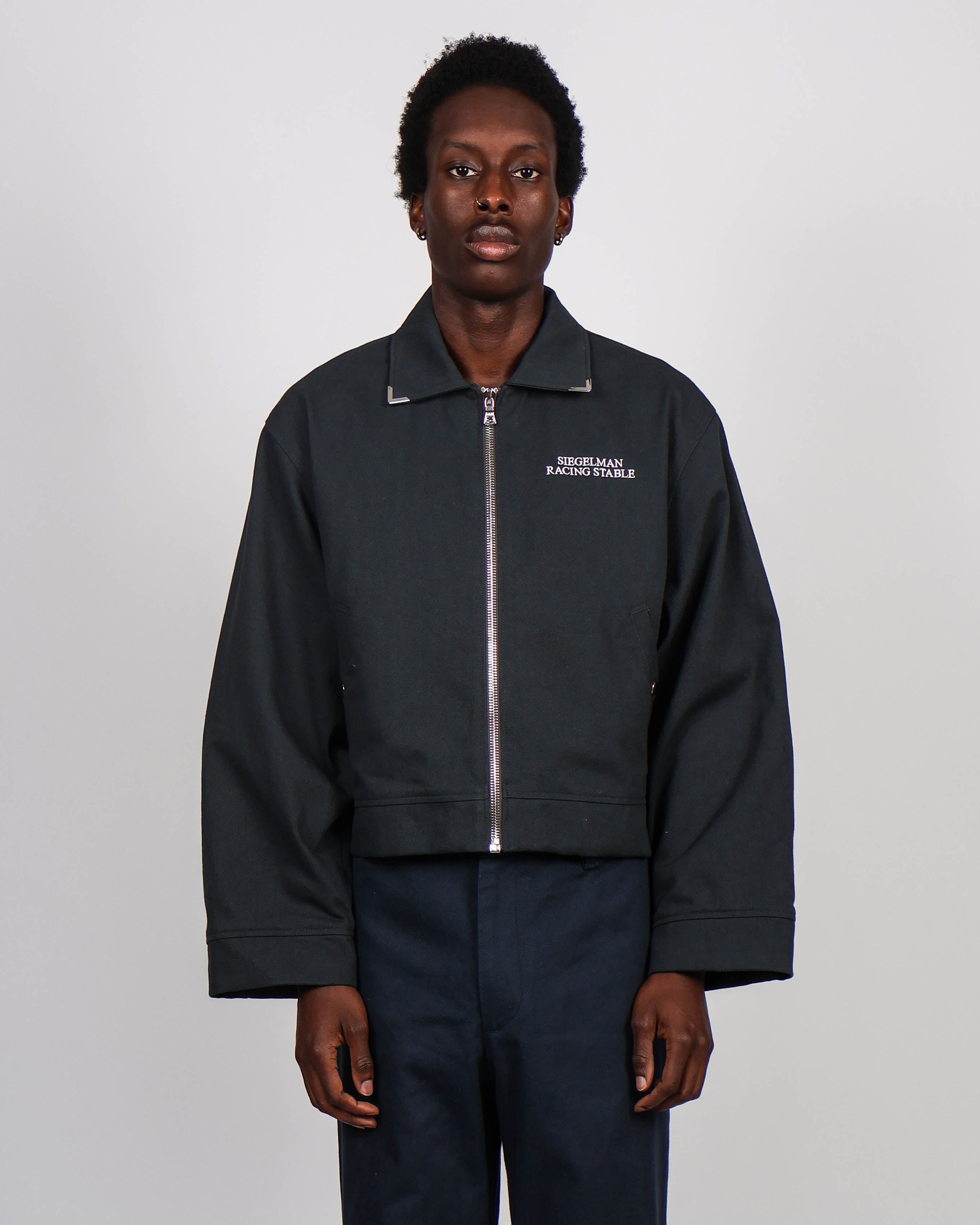 Embroidered Coaches Jacket - XXL / Gray