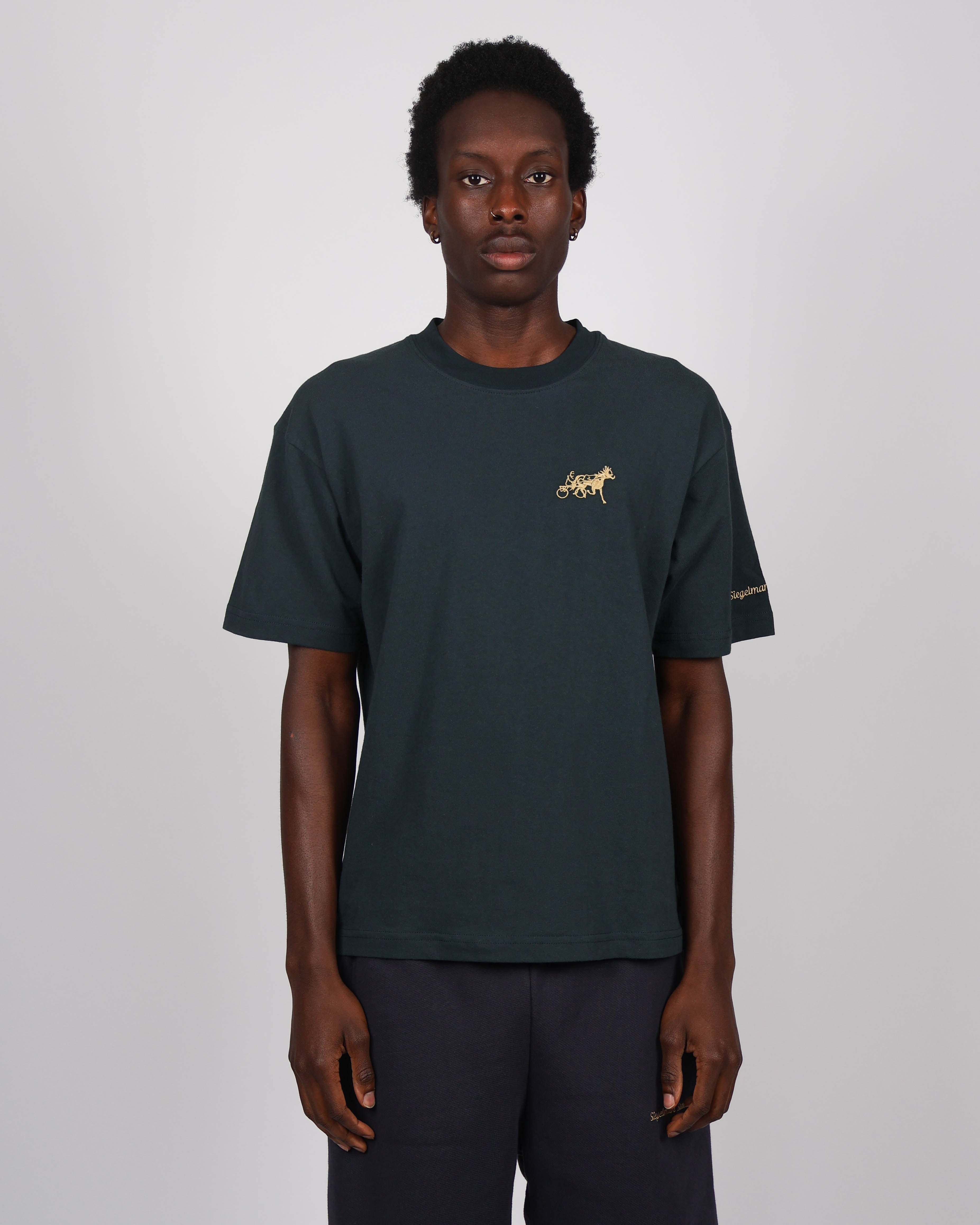 Embroidered Classic Tee - XL / Navy
