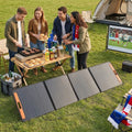 SUNJOY 226W Folding Portable Solar Panel for Air Conditioner