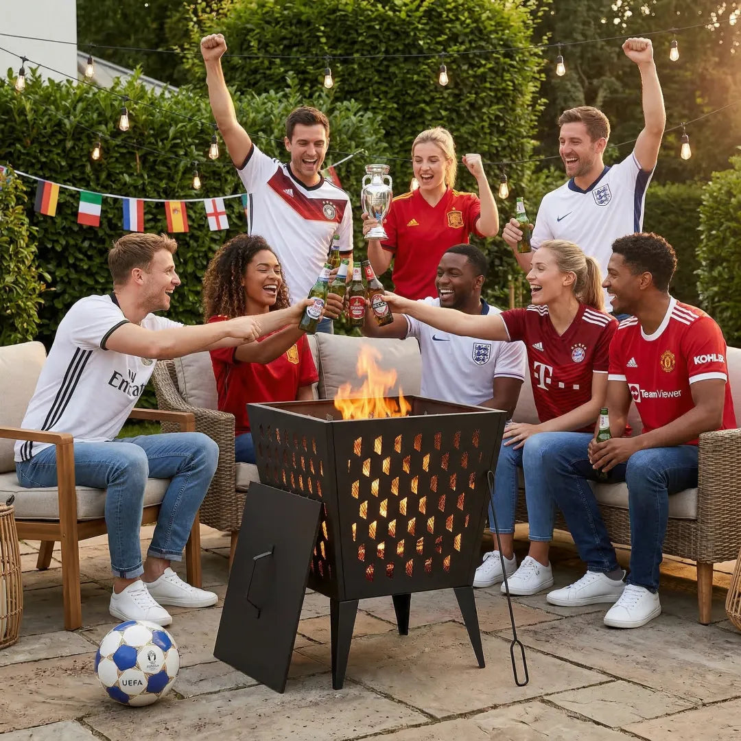 ALBANI Steel Fire Pit - Ø51cm, Black