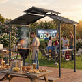 ECRINS Steel Grill Gazebo - 153cm x 242cm