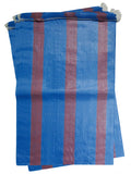 Gewebesack, Getreidesack, Schwerlastsack,  blau 65 x 110 cm
