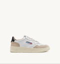 Sneakers medalist low in pelle e suede bianco e nero - 40