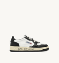 Sneakers medalist low bianco/nero lettering - IT 38