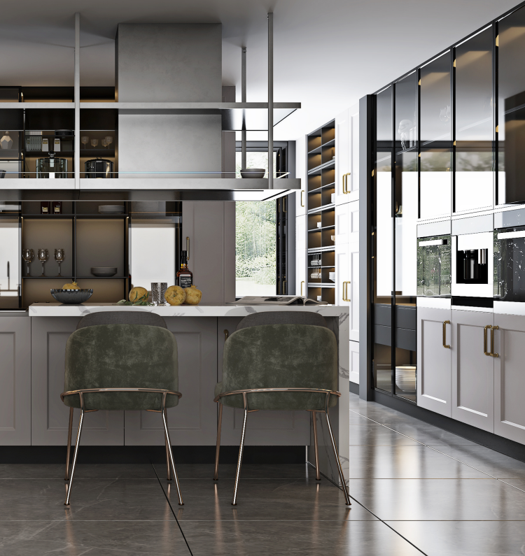 Locke Shaker Industrial - White