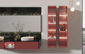 Morandi modern Contrast - Dark brick red