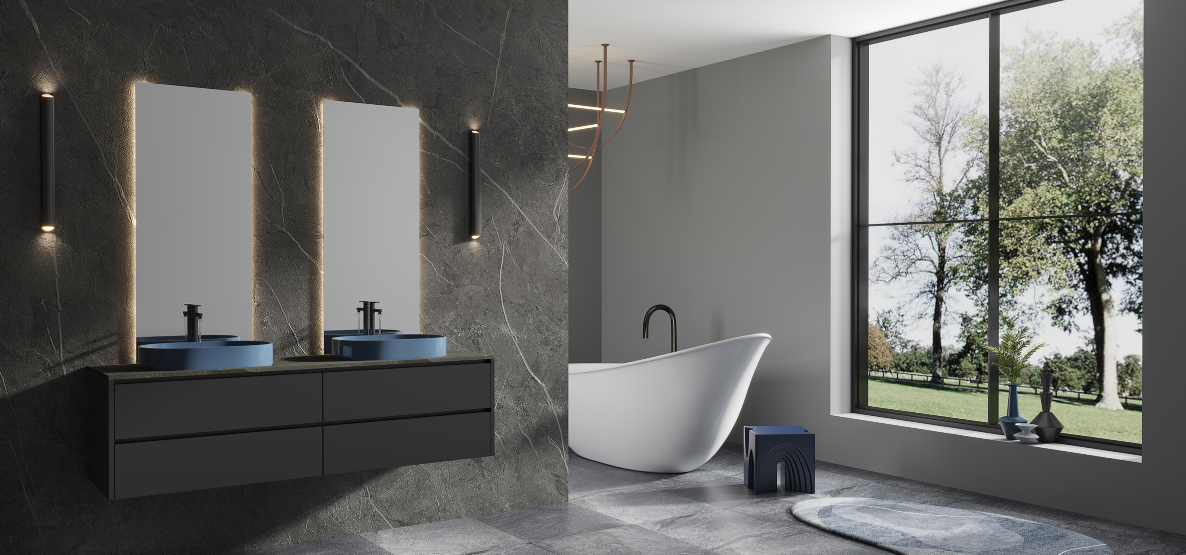 Morandi modern Contrast - Advanced grey