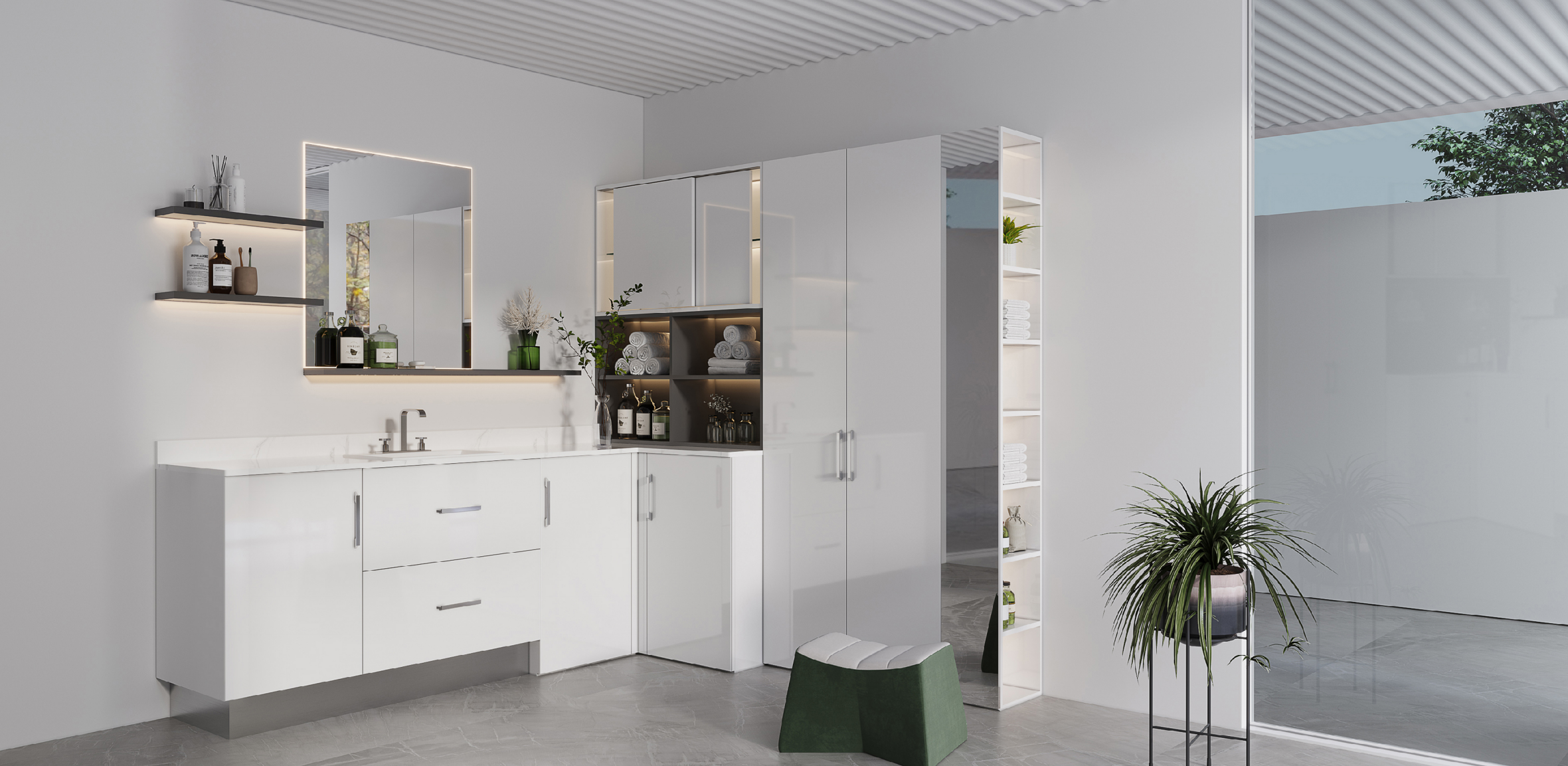Stockholm  Modern Gloss - Stockholm Gloss white