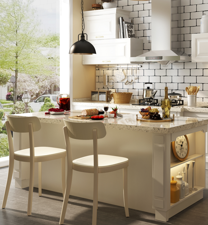 Rosa Traditional ivory white - ivory white