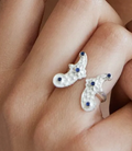 AENÃLIA Trikeri Ring Silver