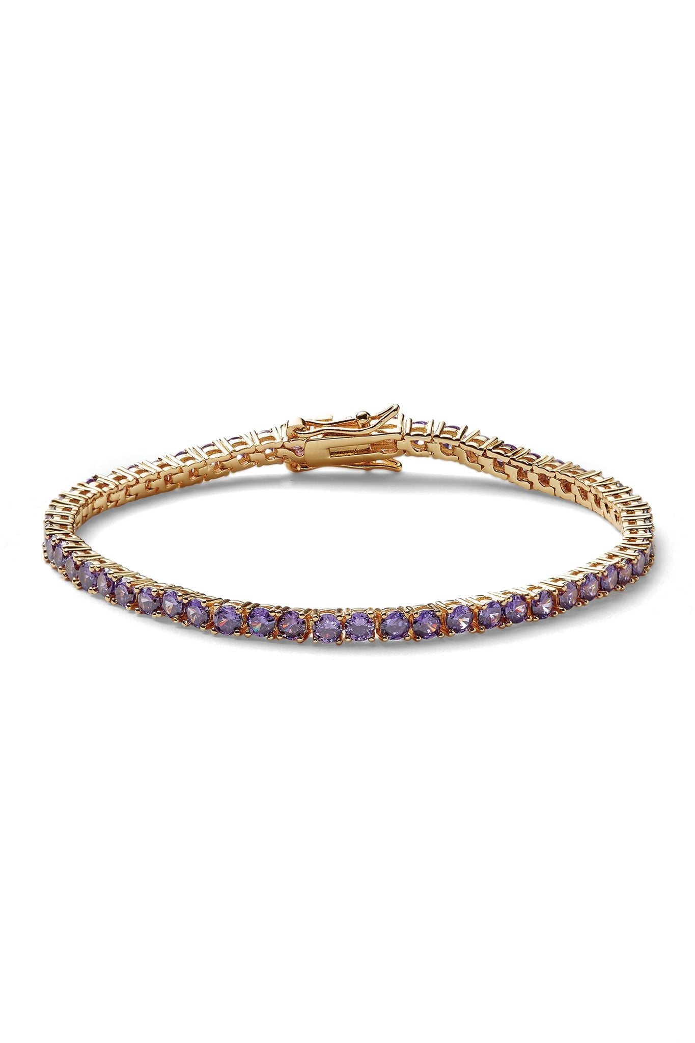 Crystal Haze Serena Bracelet Lavender - One Size