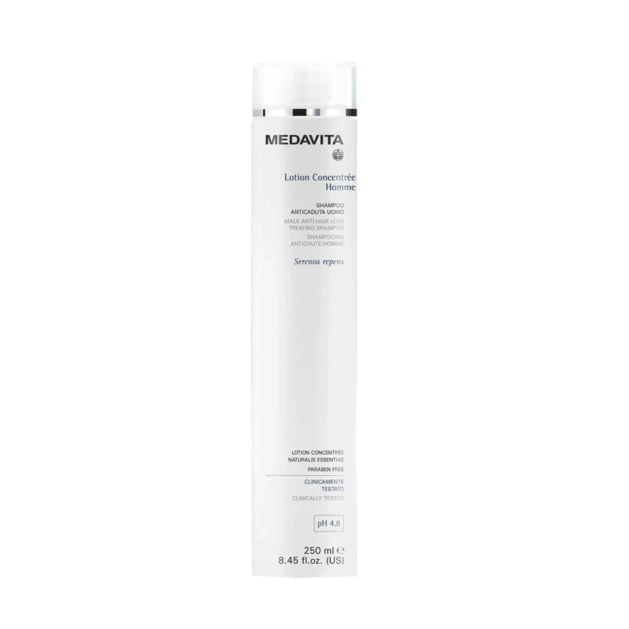 Medavita Lotion Concentreè Shampoo Anticaduta Uomo 250ml - per caduta capelli maschile