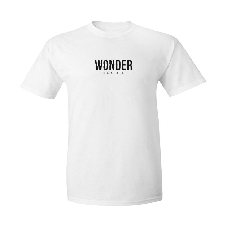 Wonder Hoodie Graphic T-Shirt - 2XL / White