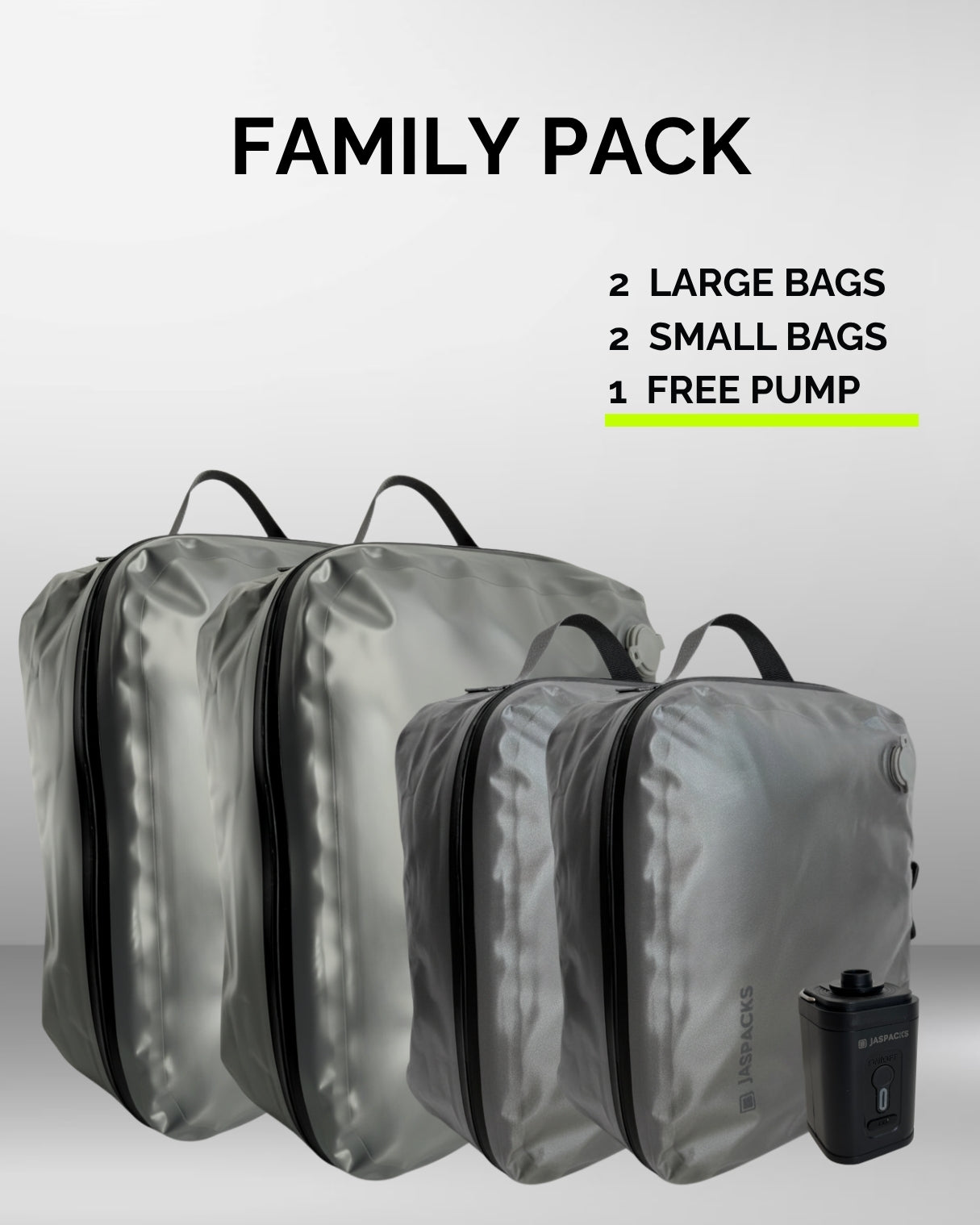 Family Pack - Metallic Silver