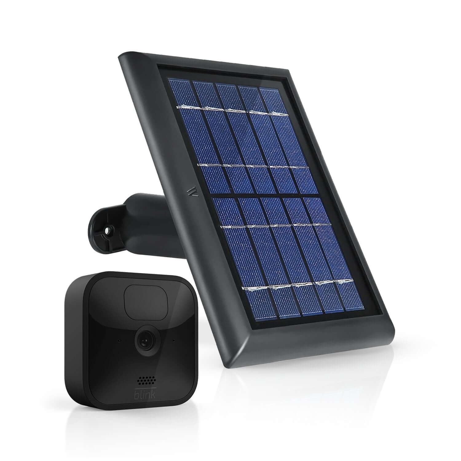 Wasserstein Solar Panel for Blink Outdoor 4 & 3 / XT2 / XT - Black / 1 Pack