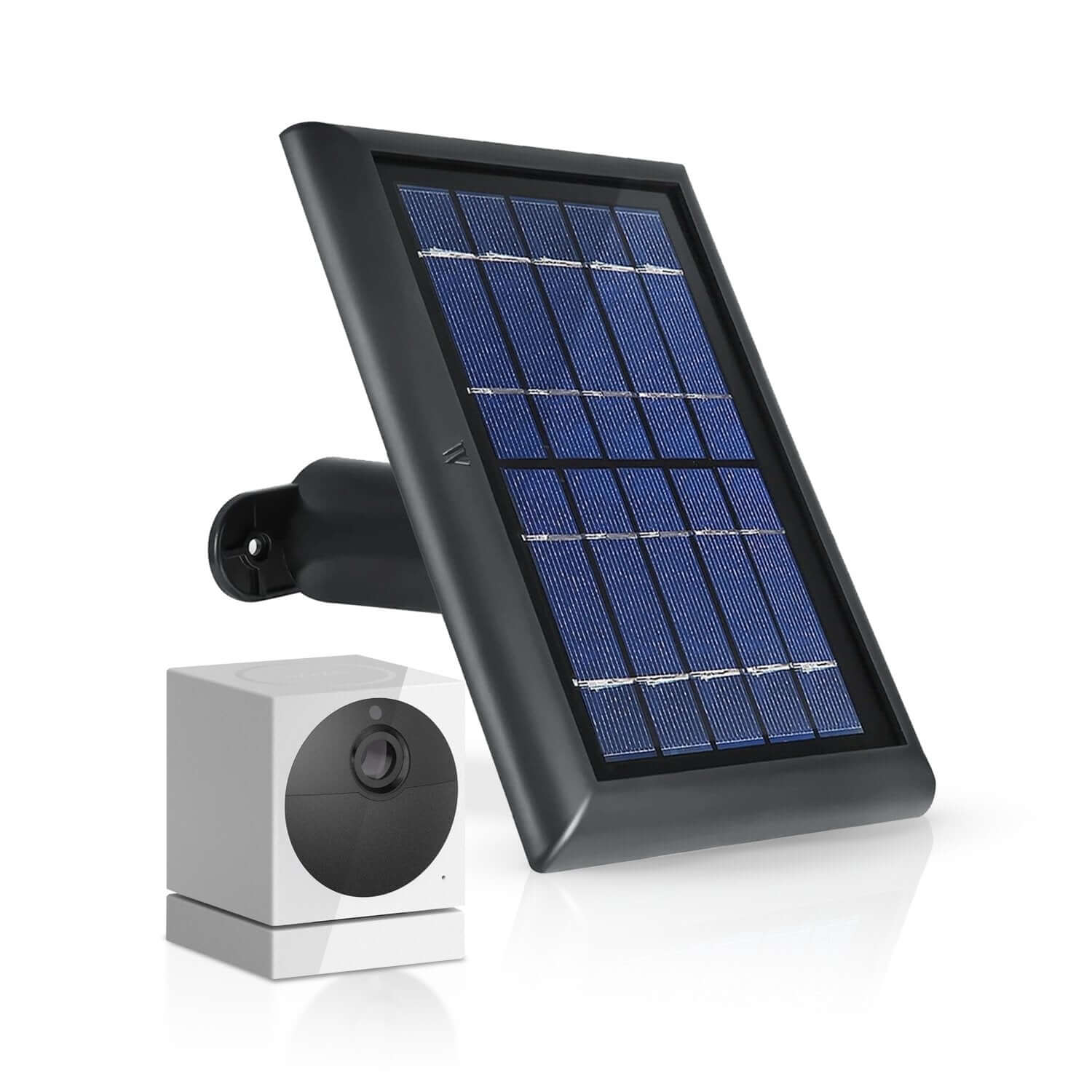Wasserstein Solar Panel for Wyze Cam Outdoor - Black / 1 Pack