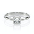 Solitaire diamant Nuit de Noces – 3 - Or blanc / Diamant Naturel
