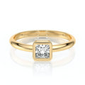 Solitaire diamant Nuit de Noces – 3 - Or jaune / Diamant Synthétique / 1 carat
