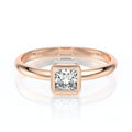 Solitaire diamant Nuit de Noces – 3 - Or rose / Diamant Naturel