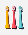 Sonic Toothbrush for Children Replacement Heads - Coloured