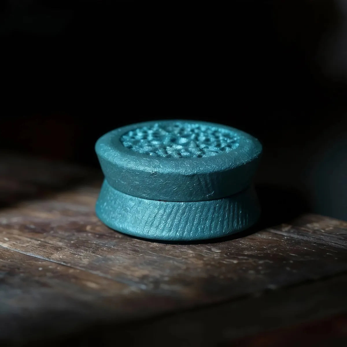 Stillness & Flow Burner Set (Includes Incense Slices) - Alloy Openwork Mini - Calm Blue