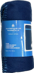 Plaid OM Bleu Marine 110 x 140 cm