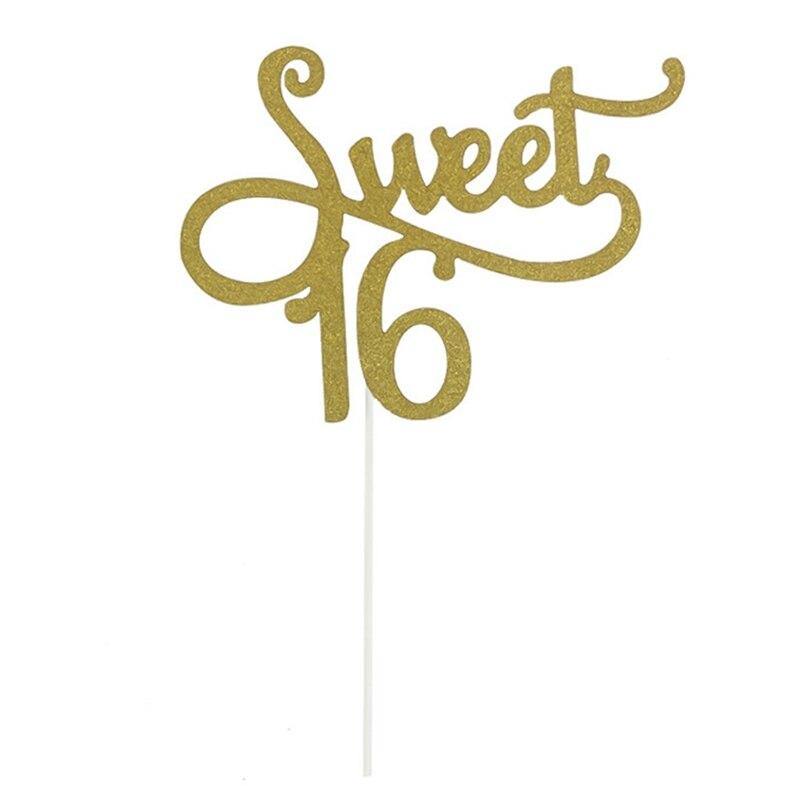 Sweet 16 Taarttopper