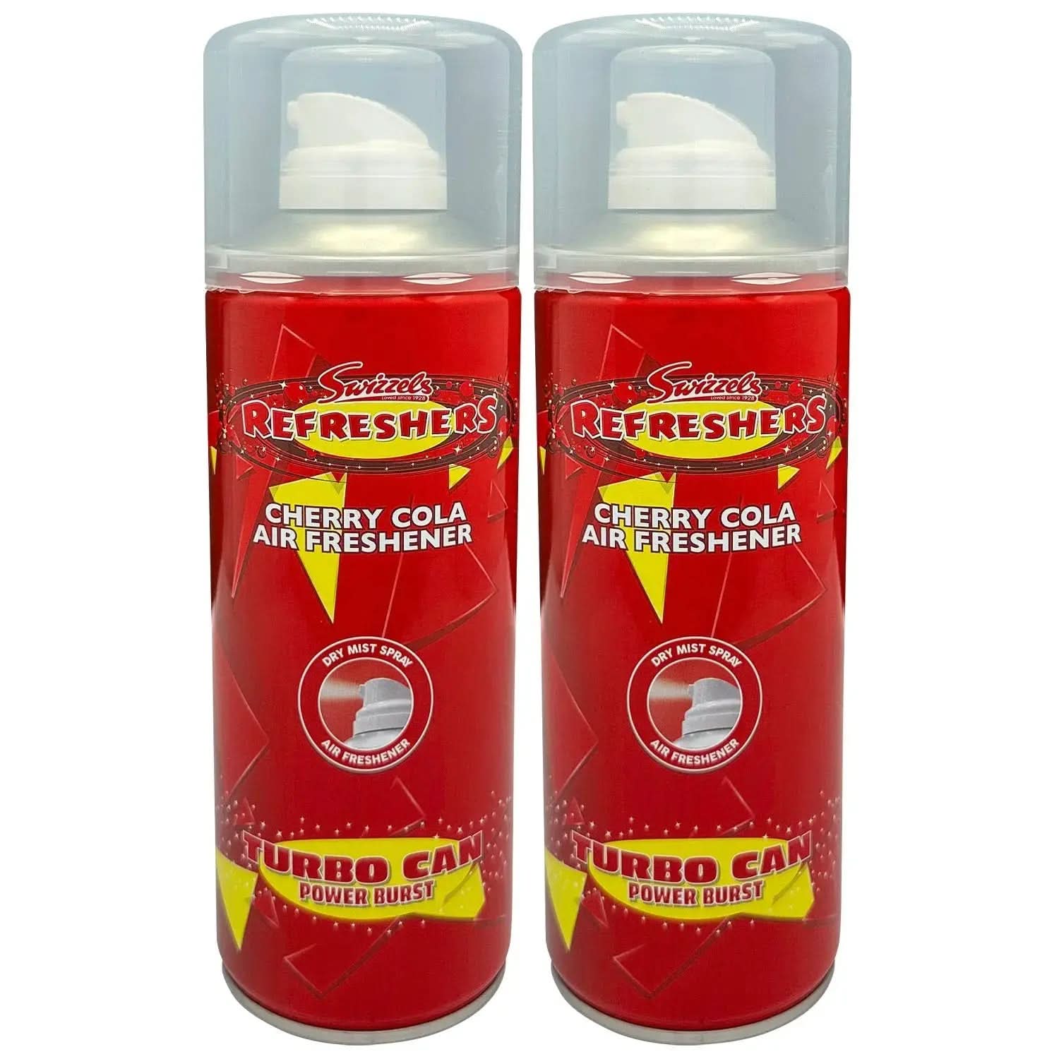 Swizzels Turbo Can Spray - Cherry Cola - 2 Pack