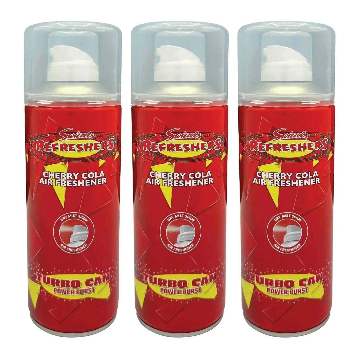 Swizzels Turbo Can Spray - Cherry Cola - 3 Pack