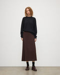 Le Kilt | Johnstons of Elgin Brown Long Kilt - 6