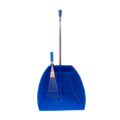 Big Tidee™ with Short Metal Rake | High Capacity Scoop and Rake Cleaning Set - Blue