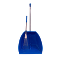Big Tidee™ with Long Metal Rake | High Capacity Scoop and Rake Cleaning Set - Blue