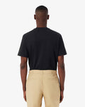 T-shirt in cotone pima nero - XXXXL