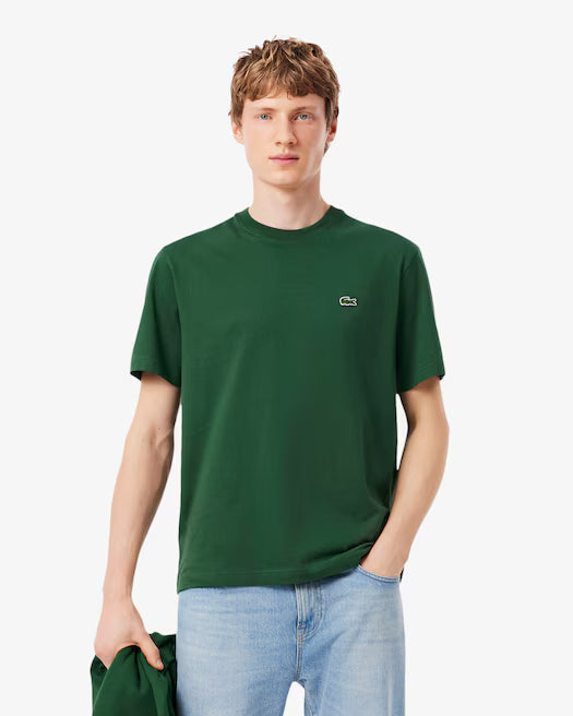 T-shirt in cotone pima verde - XS