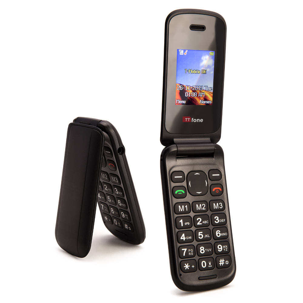 TTfone TT140 - Black / with USB Cable / O2