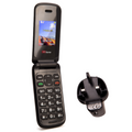 TTfone TT140 - Black / with Mains Charger / O2