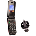 TTfone TT140 - Red / with Mains Charger / No Sim Card