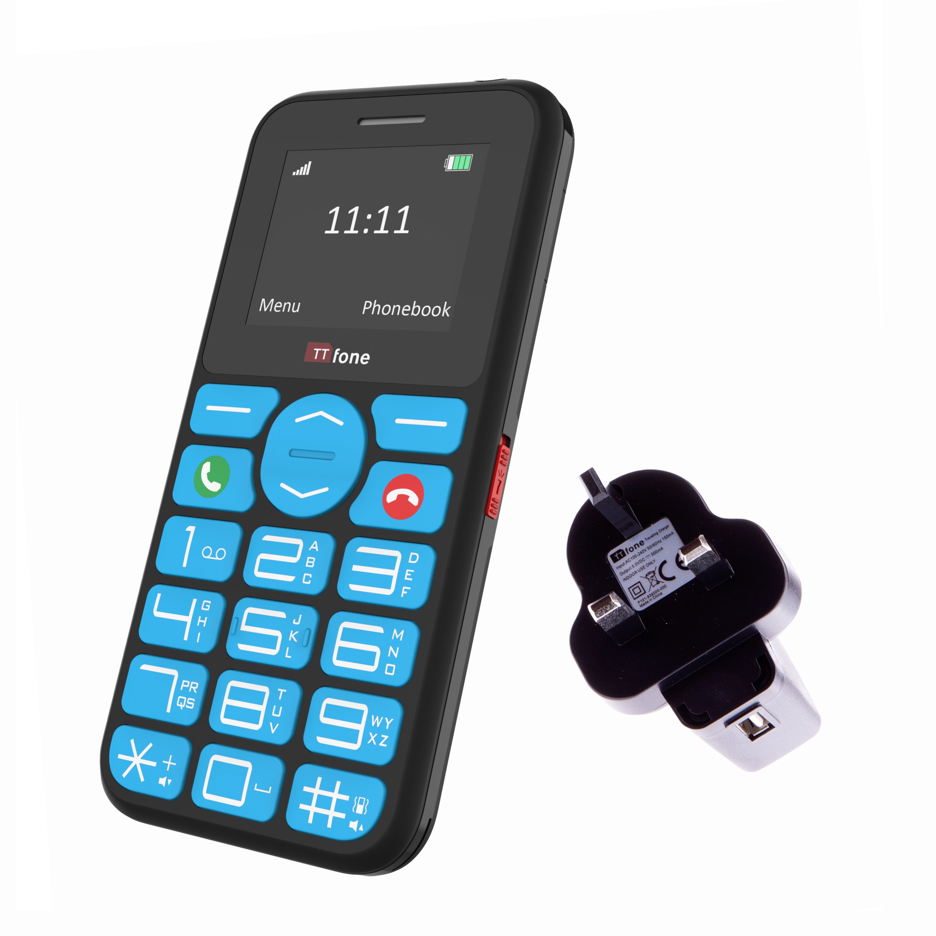 TTfone TT190 - with Mains Charger +£4.99 / Vodafone