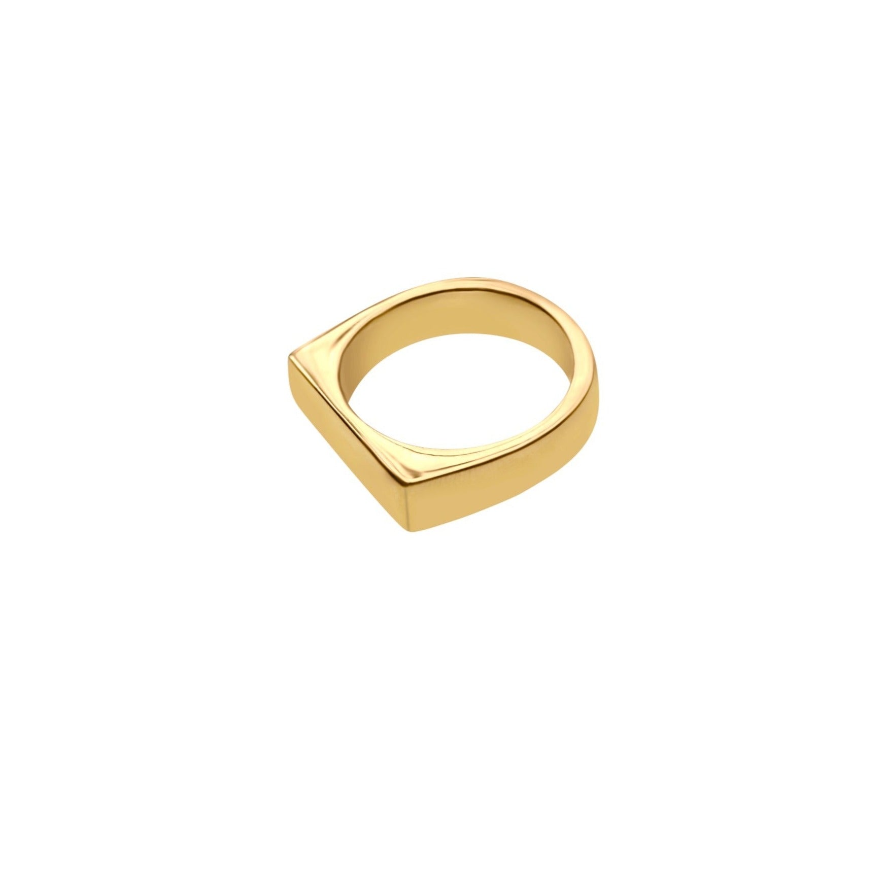 Tavas Flat Ring - 7.5 / Silver