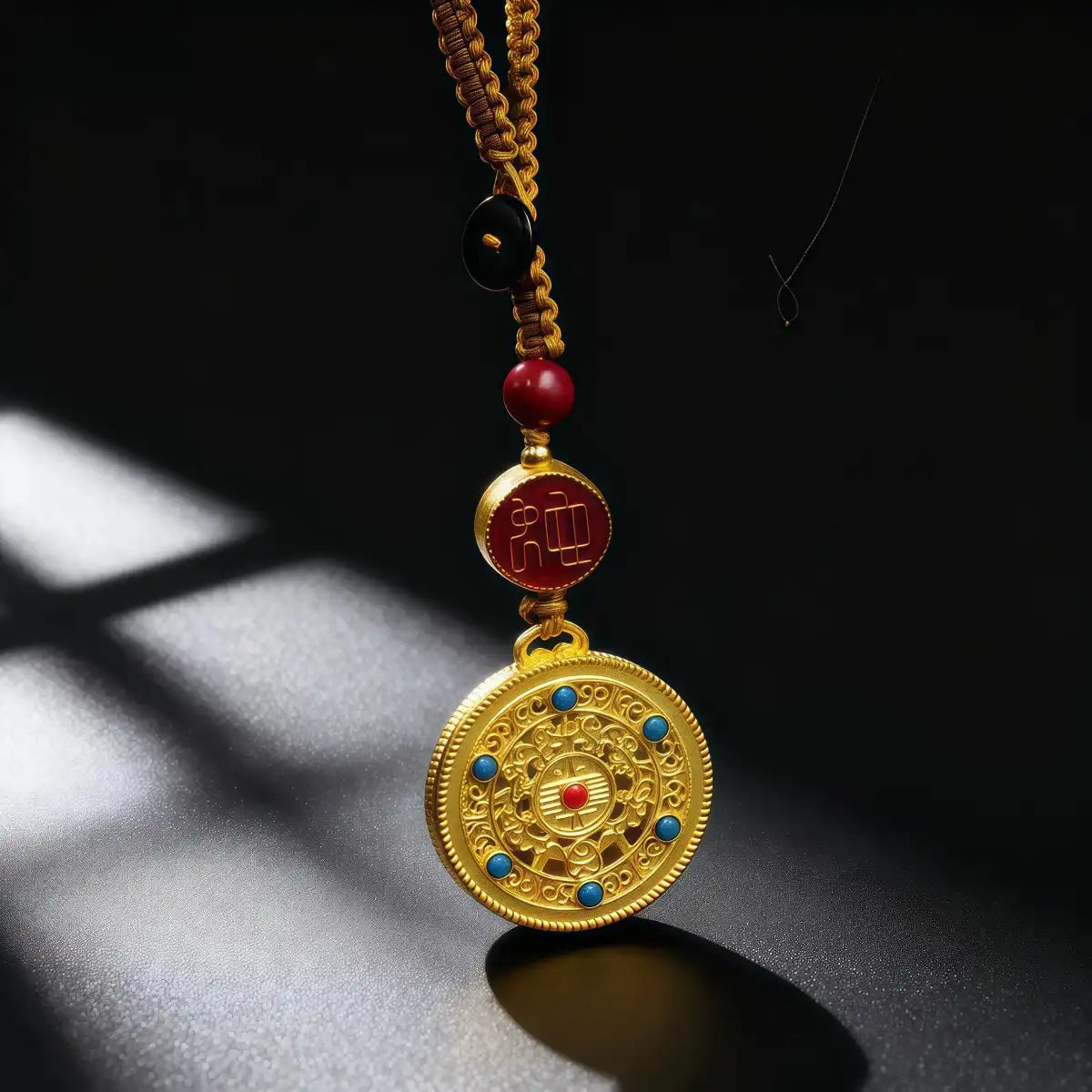 Fortune & Blessing – Tibetan Zodiac Prayer Wheel Keychain - Rat